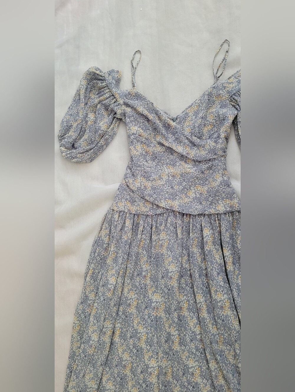 NWOT!ASTR The Label Anthro Formal Summer Women's Cottagecore Floral Maxi Dress S - Picture 7 of 17